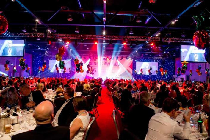 Awards are a chance to showcase your business in front of hundreds of influential people
